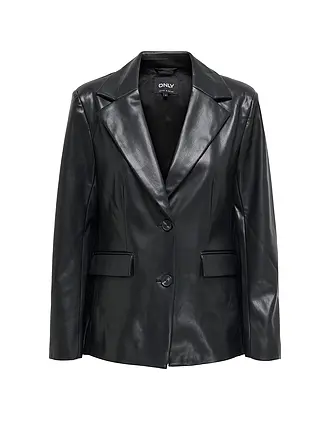 ONLY | Veste aspect cuir ONLVERONA | schwarz